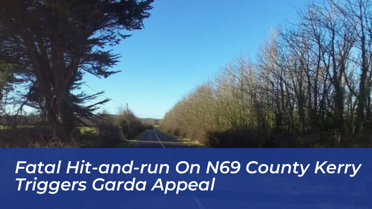 fatal hit and run on n69 county kerry triggers garda appeal C9vU