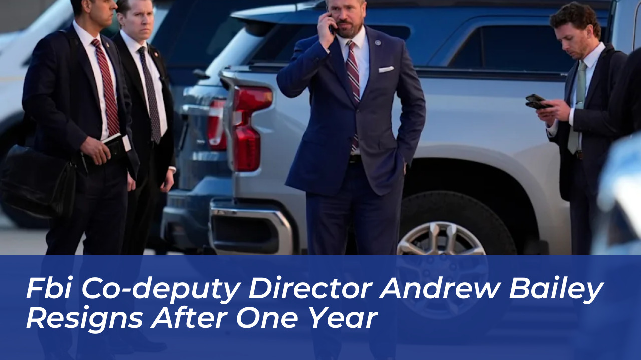 fbi co deputy director andrew bailey resigns after one year GpDM