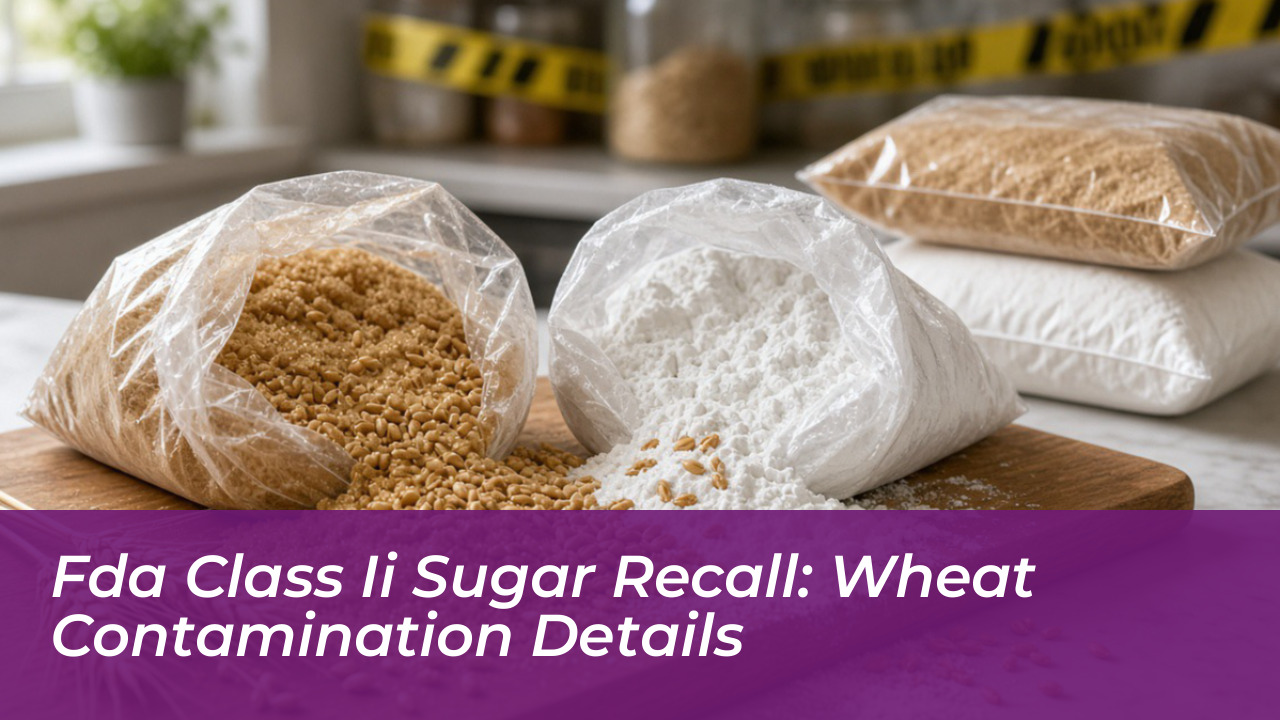 fda class ii sugar recall wheat contamination details Op3c
