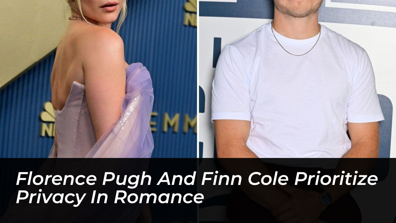florence pugh and finn cole prioritize privacy in romance VHrK