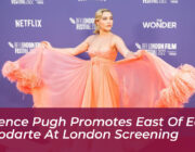 florence pugh promotes east of eden in rodarte at london screening ExzZ