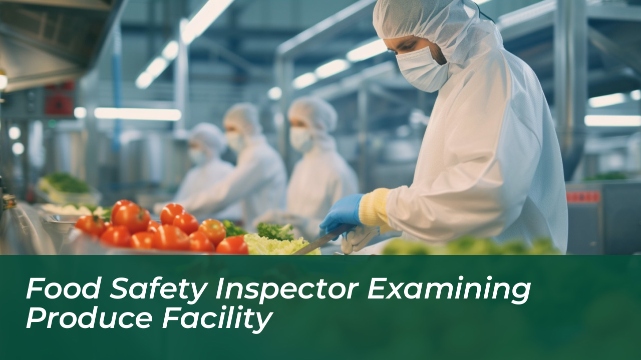 Senate HELP Committee Questions FDA Nominee Heidi Overton 5 Food Safety Inspector Examining Produce Facility