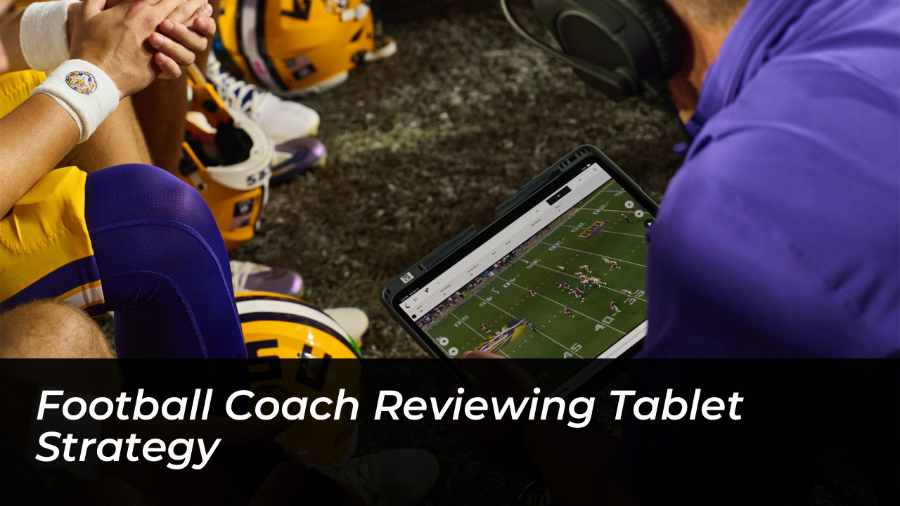 Kentucky Football Hosts South Alabama After Upset Win 3 Football Coach Reviewing Tablet Strategy