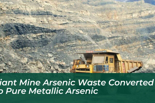 giant mine arsenic waste converted to pure metallic arsenic ztNV