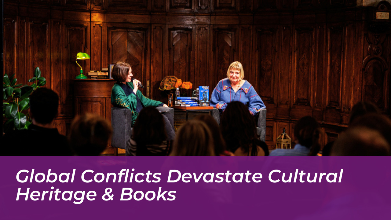 global conflicts devastate cultural heritage books KKZy