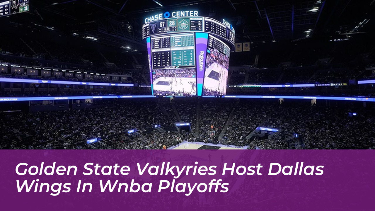 golden state valkyries host dallas wings in wnba playoffs 9ZPX