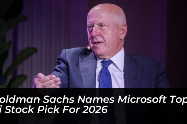 goldman sachs names microsoft top ai stock pick for 2026 RHTd