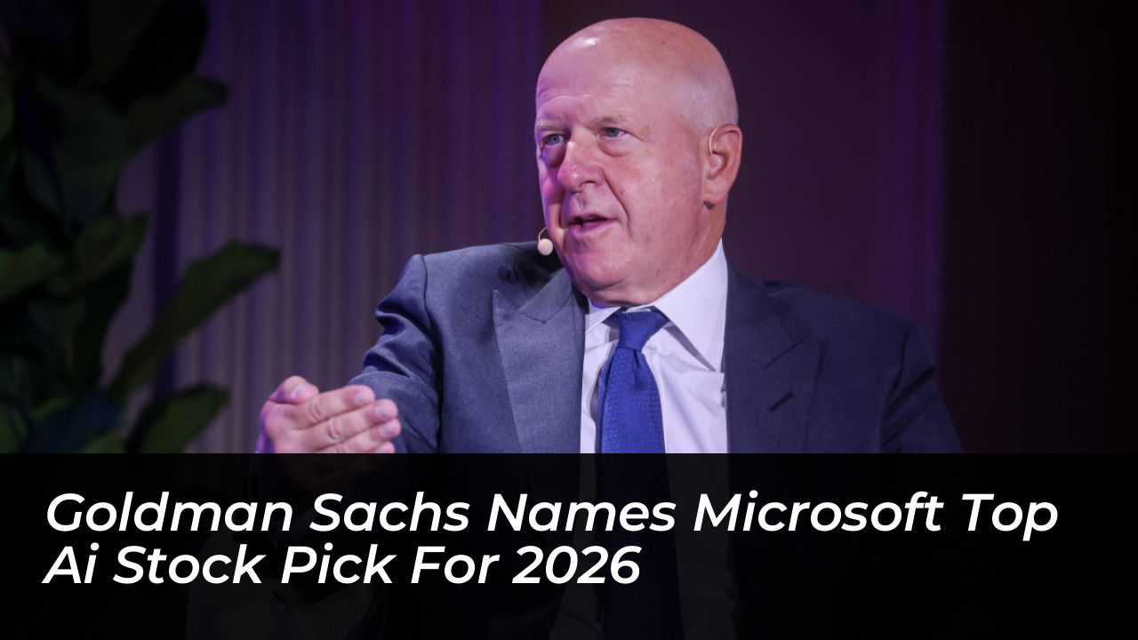 goldman sachs names microsoft top ai stock pick for 2026 RHTd