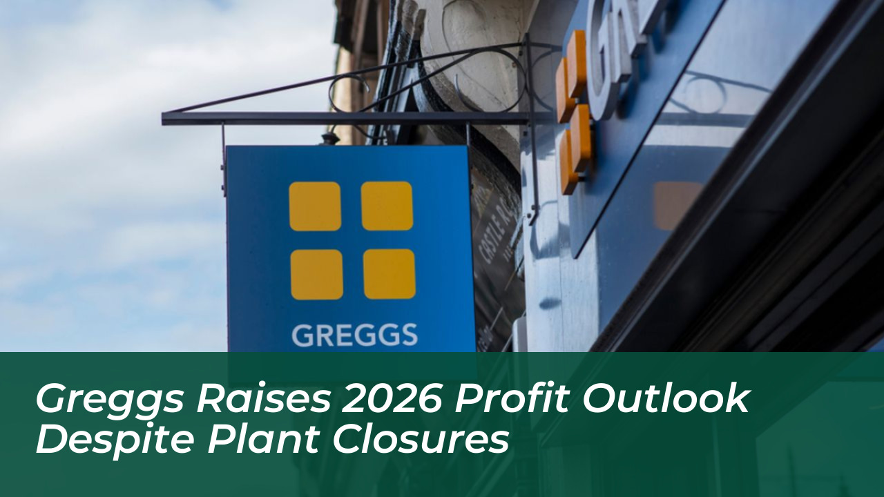 greggs raises 2026 profit outlook despite plant closures 5aKR