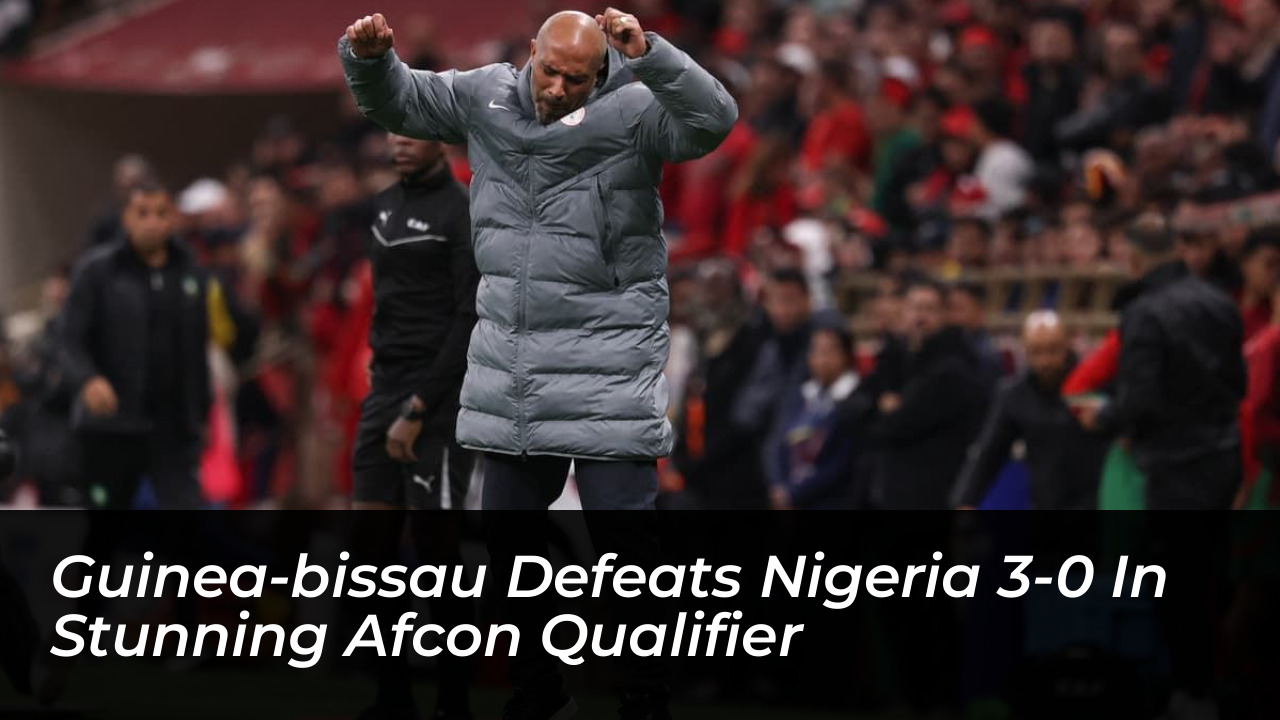 guinea bissau defeats nigeria 3 0 in stunning afcon qualifier 8ySG