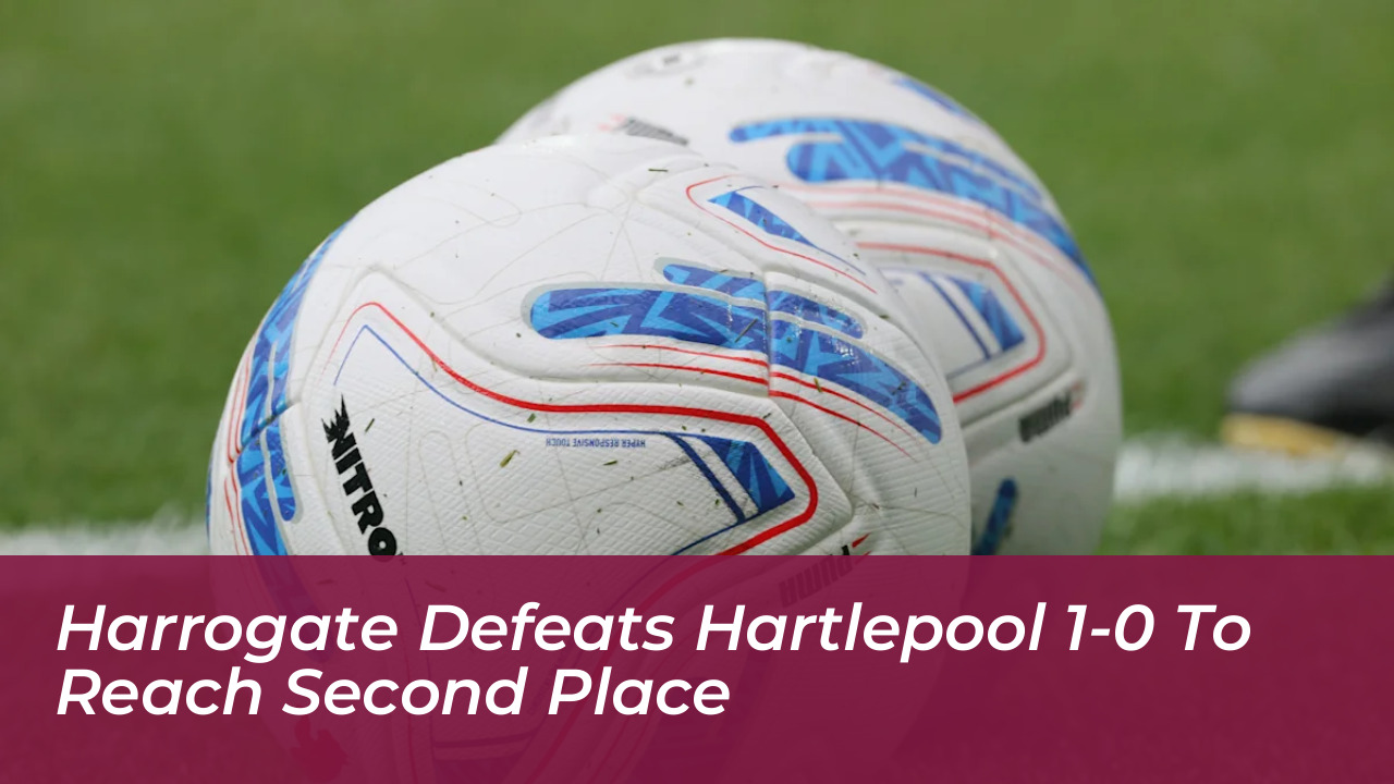 harrogate defeats hartlepool 1 0 to reach second place