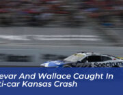 hocevar and wallace caught in multi car kansas crash cCFT