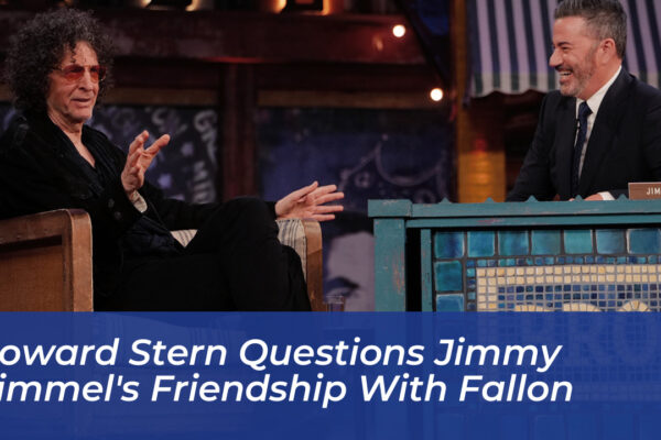 howard stern questions jimmy kimmels friendship with fallon 9tX0