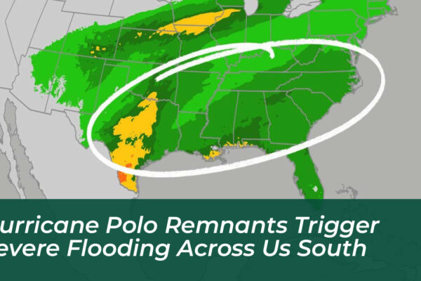 hurricane polo remnants trigger severe flooding across us south y8BY