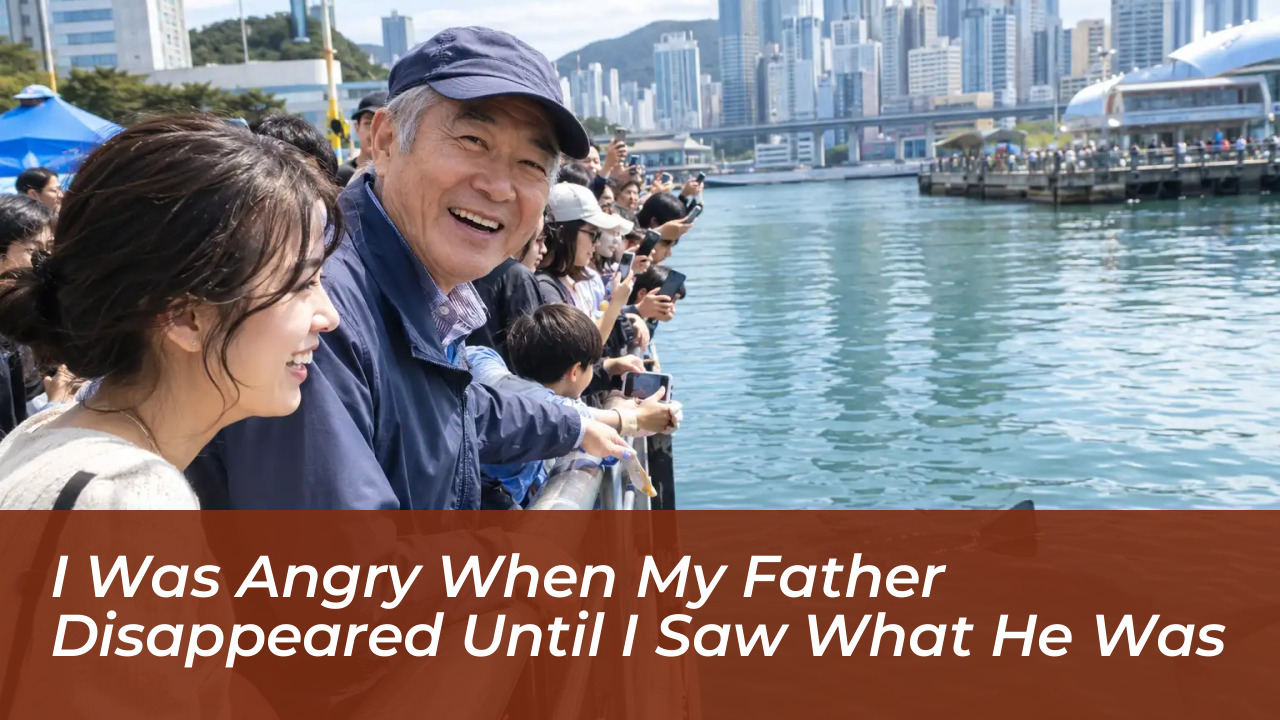 i was angry when my father disappeared until i saw what he was jboB