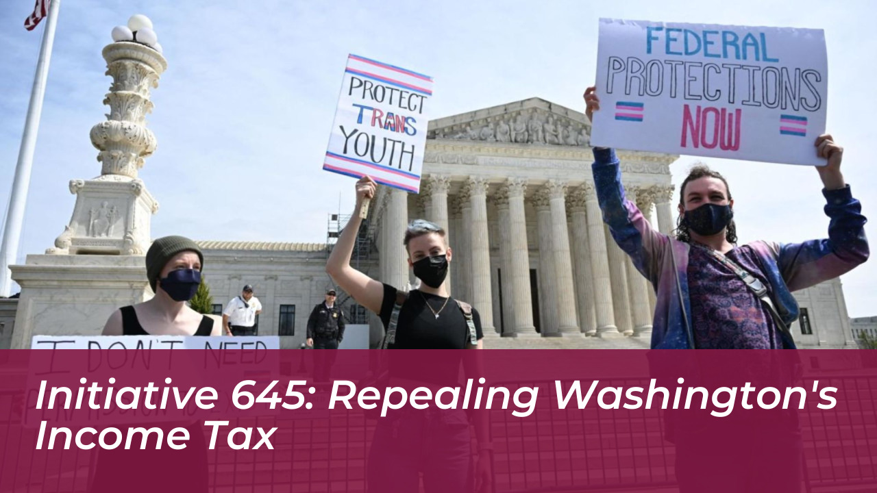 Washington Voters Face Key Initiatives on Taxes and Education 3 Initiative 645: Repealing Washington’s Income Tax