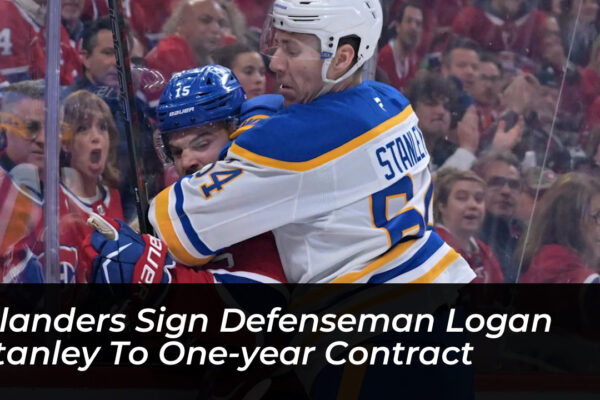 islanders sign defenseman logan stanley to one year contract Vgkt