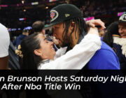 jalen brunson hosts saturday night live after nba title win KhF9