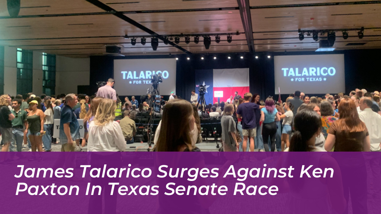 james talarico surges against ken paxton in texas senate race PXdO