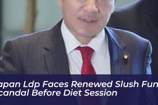 japan ldp faces renewed slush fund scandal before diet session 21rB