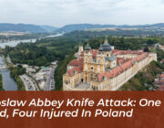 jaroslaw abbey knife attack one dead four injured in poland EraI