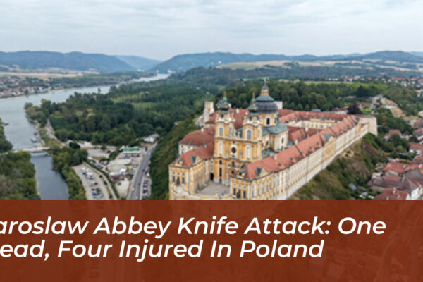 jaroslaw abbey knife attack one dead four injured in poland EraI