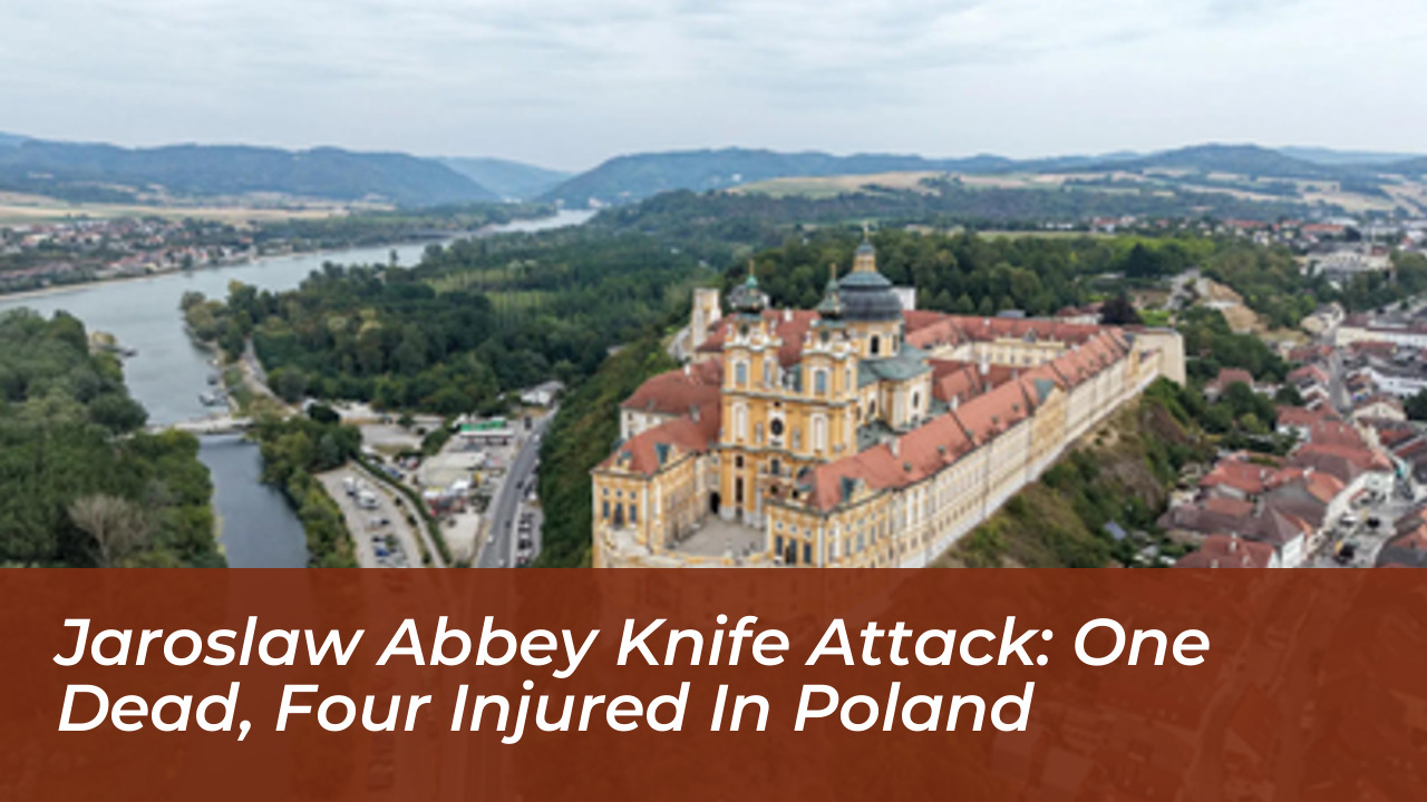 jaroslaw abbey knife attack one dead four injured in poland EraI