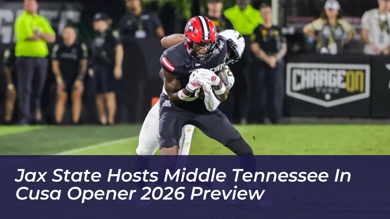 jax state hosts middle tennessee in cusa opener 2026 preview 6Z7R