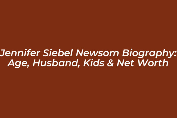 jennifer siebel newsom biography age husband kids net worth mCDl