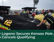joey logano secures kansas pole after rain cancels qualifying omFn