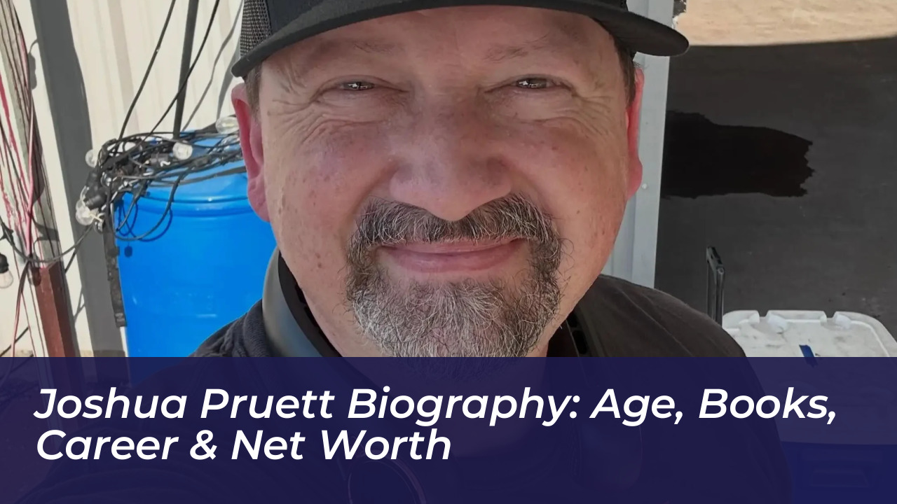 joshua pruett biography age books career net worth eK6b