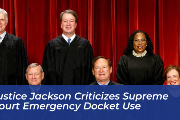justice jackson criticizes supreme court emergency docket use dbBj