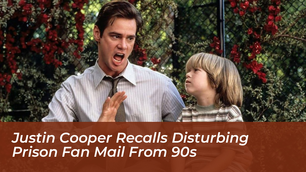 justin cooper recalls disturbing prison fan mail from 90s oGXZ