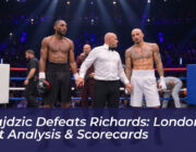 kalajdzic defeats richards london bout analysis scorecards UALg