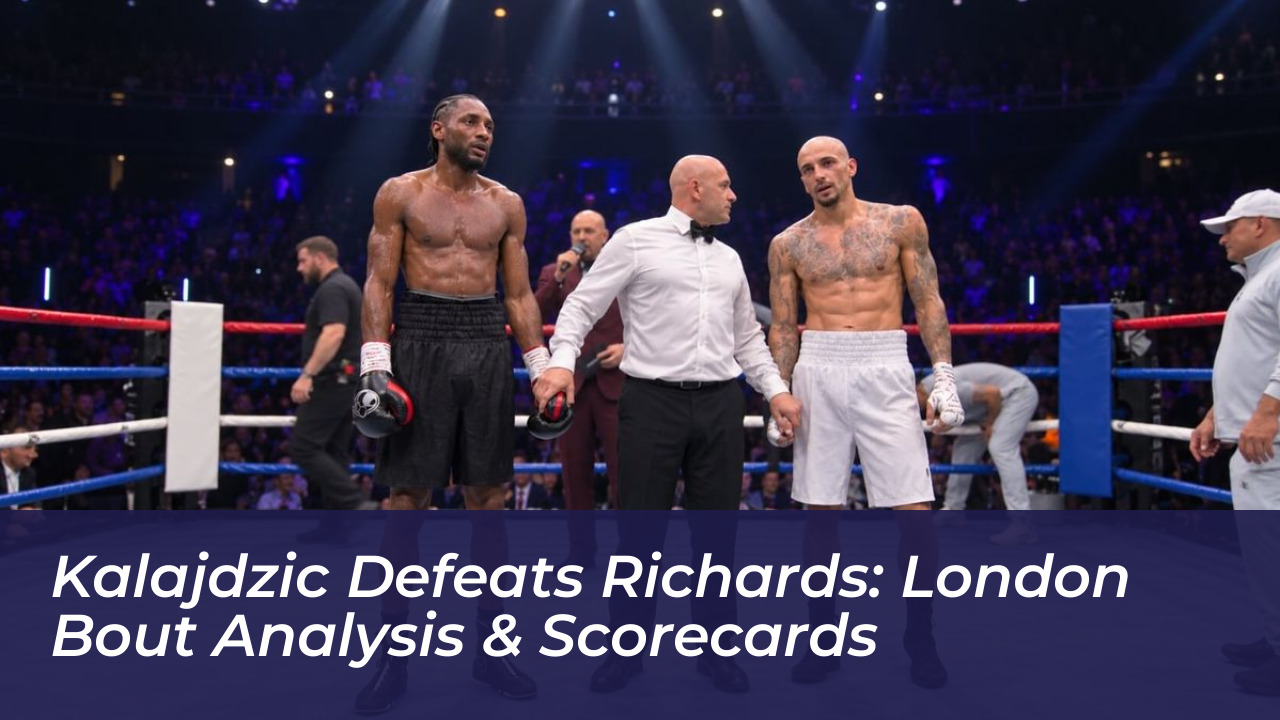 kalajdzic defeats richards london bout analysis scorecards UALg