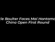 katie boulter faces mai hontama at china open first round zWto