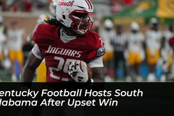 kentucky football hosts south alabama after upset win VGEB