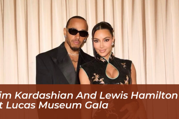 kim kardashian and lewis hamilton at lucas museum gala Ye8g
