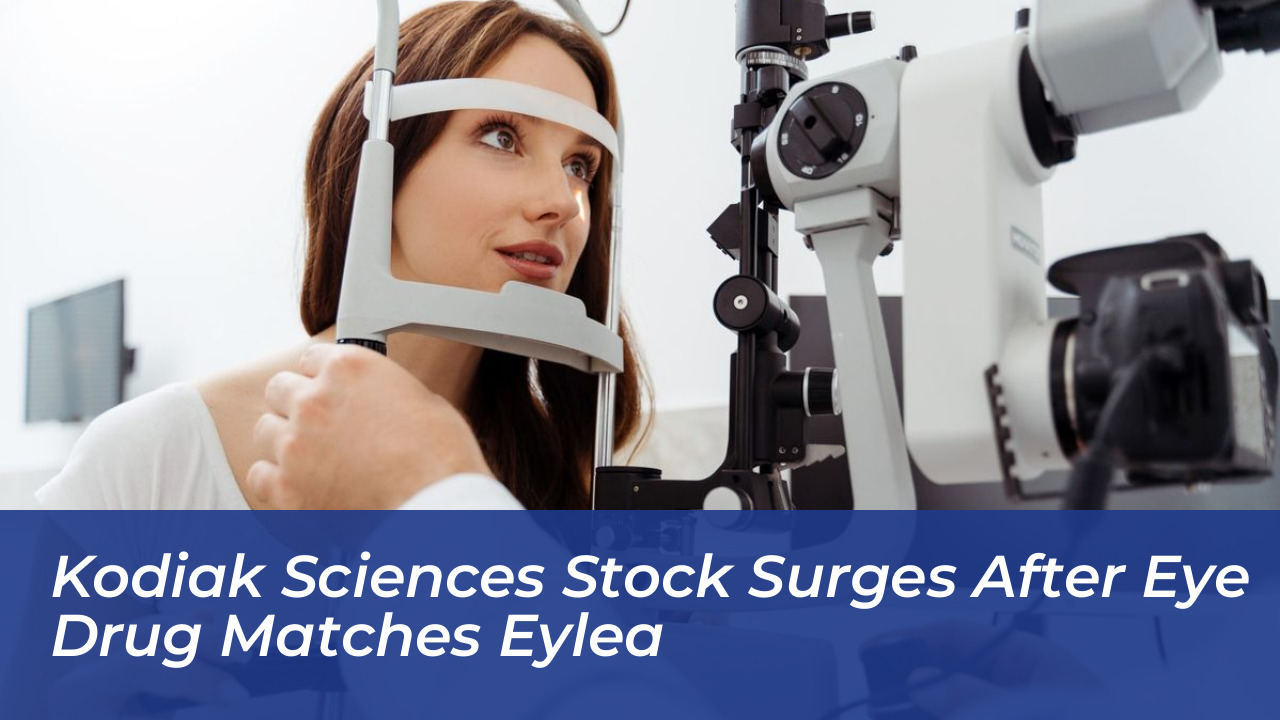 kodiak sciences stock surges after eye drug matches eylea 8e65