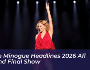 kylie minogue headlines 2026 afl grand final show 4xDx