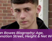 kyran bowes biography age coronation street height net worth IFSF