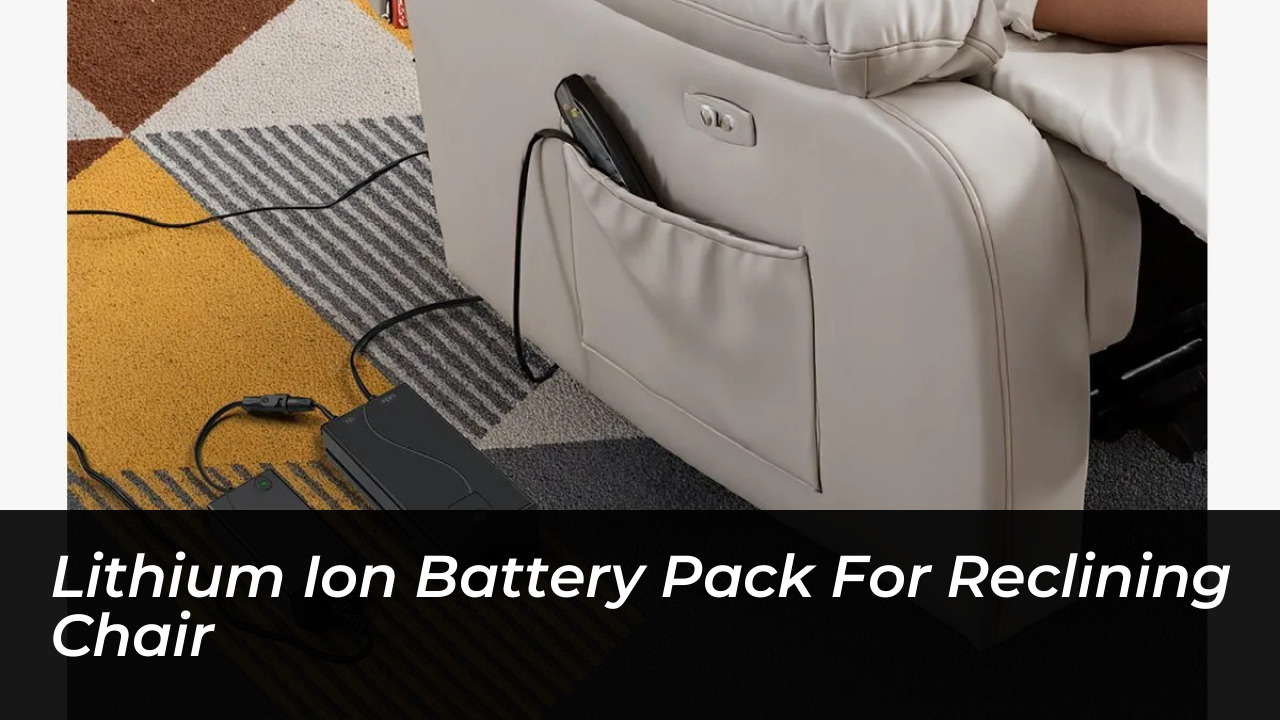 Blue Cactus Chair Battery Recall: Fire Hazard & Free Replacement 4 Lithium Ion Battery Pack for Reclining Chair