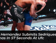 luis hernandez submits sedriques dumas in 57 seconds at ufc k3BG