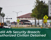 macdill afb security breach unauthorized civilian detained OXKA