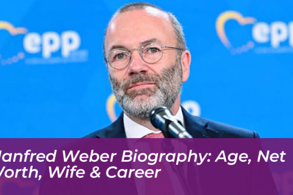 manfred weber biography age net worth wife career M31B