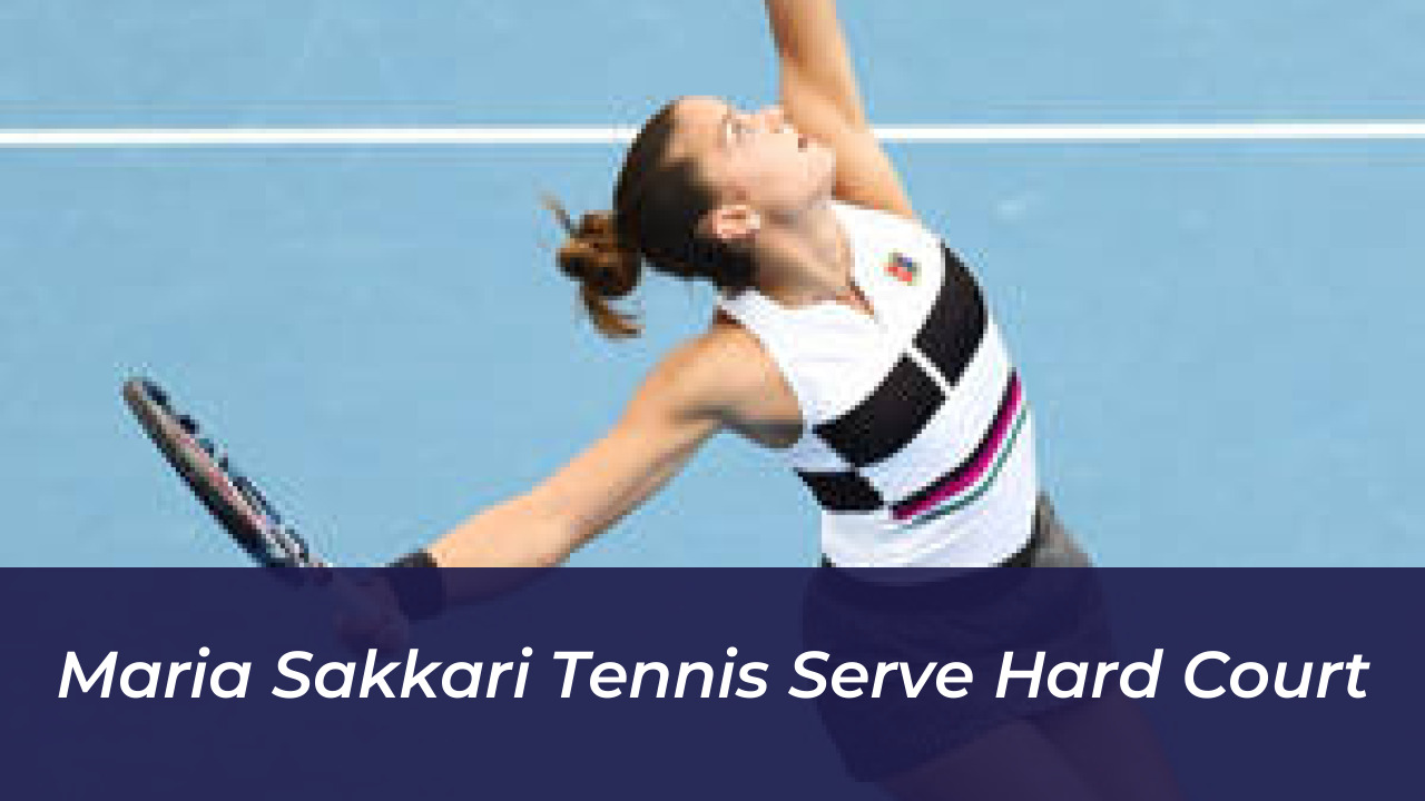 Maria Sakkari Advances to Singapore Tennis Open Quarterfinals 3 Maria Sakkari Tennis Serve Hard Court