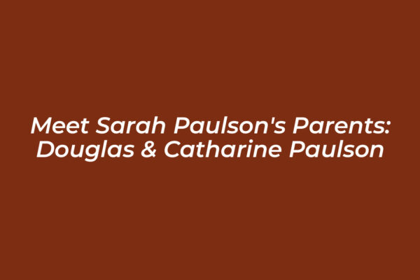 meet sarah paulsons parents douglas catharine paulson dXbP