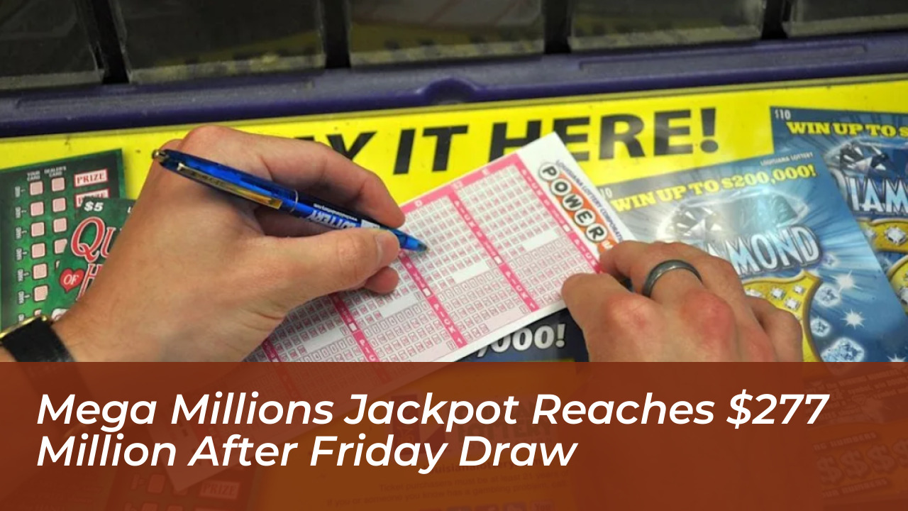 mega millions jackpot reaches 277 million after friday draw Izfk