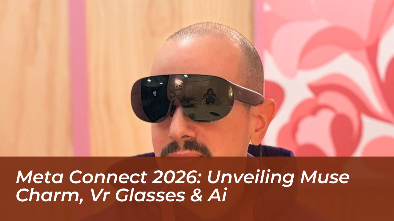 meta connect 2026 unveiling muse charm vr glasses ai 0qvn