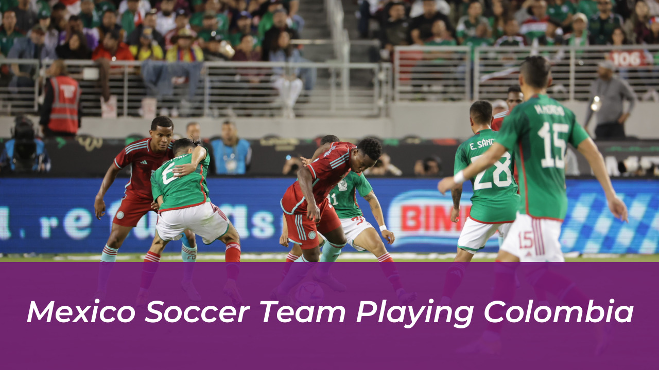 Rafael Márquez Debuts as Mexico Manager Against Colombia 3 Mexico soccer team playing Colombia